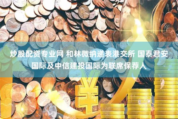 炒股配资专业网 和林微纳递表港交所 国泰君安国际及中信建投国际为联席保荐人