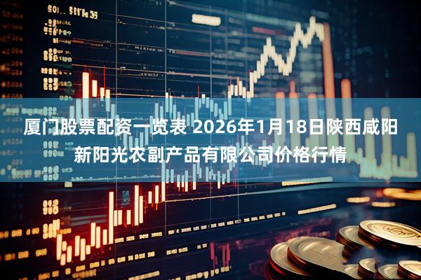 厦门股票配资一览表 2026年1月18日陕西咸阳新阳光农副产品有限公司价格行情