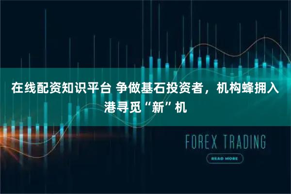 在线配资知识平台 争做基石投资者，机构蜂拥入港寻觅“新”机